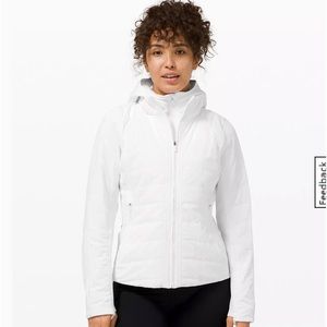 Lululemon Another Mile Jacket white